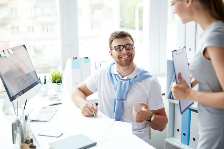 Communication in office