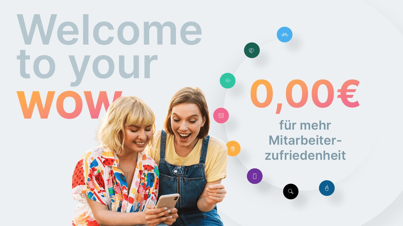 WOW-Effekt: Steigere Mitarbeiterzufriedenheit und Bindung mit maßgeschneiderten Benefits wie Smartwatches, Shopping-Rabatten und Tech-Leasing – ohne Mehrkosten!