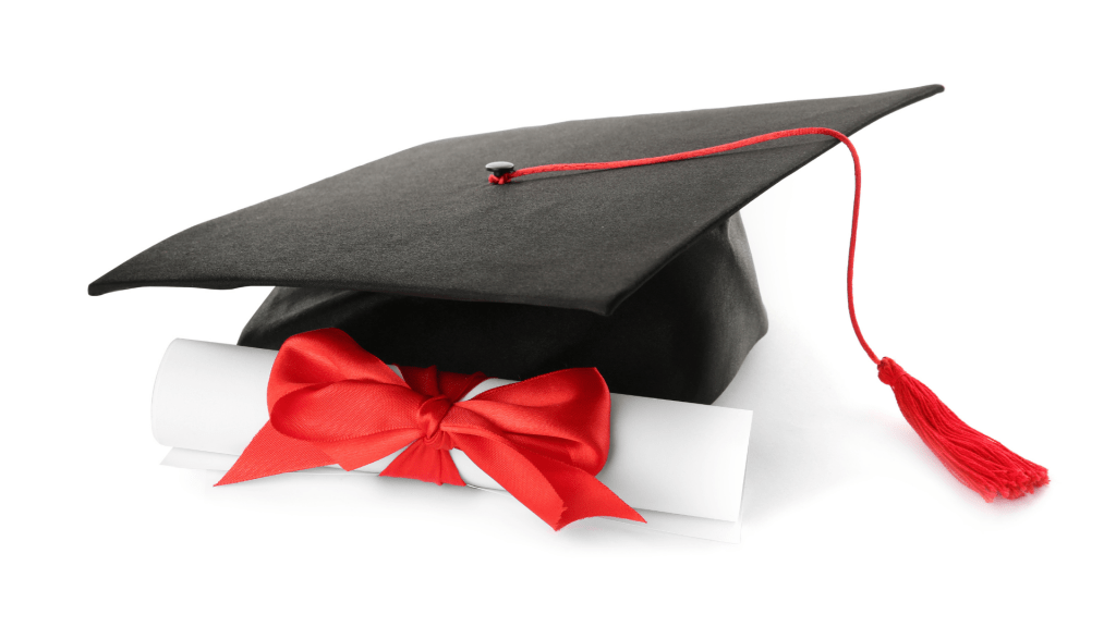 Studentenhut als Symbol für Weiterbildung – Investieren Sie in Ihre berufliche Zukunft